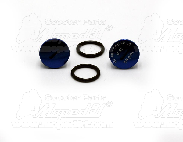 olajbeöntő és ellenőrző csavar szett kék SIMSON KR51/2, S51, S53, S70, S83, SR50, SR80